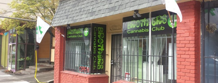 Brothers Cannabis Club is one of Portland 420.