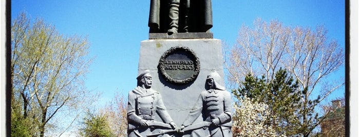 Памятник адмиралу Колчаку is one of Orte, die Степан gefallen.