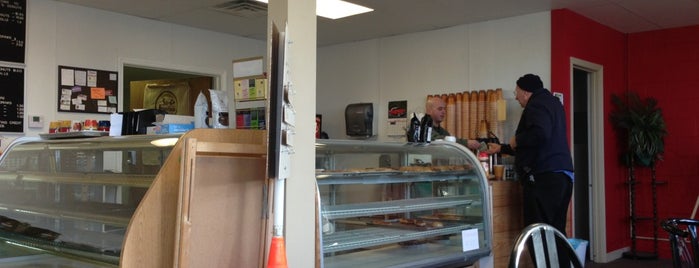 Ernies's Coffee & Donuts is one of specials.