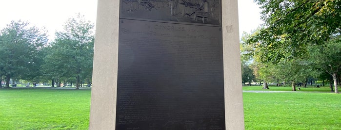 Declaration of Independence Plaque is one of Massach.