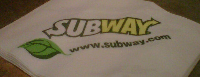 SUBWAY® is one of Kevin : понравившиеся места.