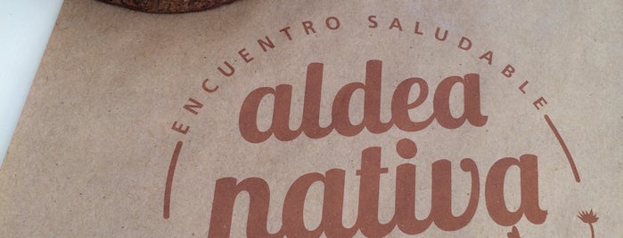 Aldea Nativa is one of Cafes y restaurants veguis.