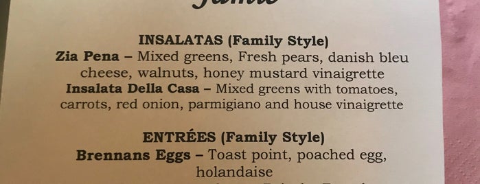 Zia's Trattoria is one of WTTW Check, Please! Restaurant List.