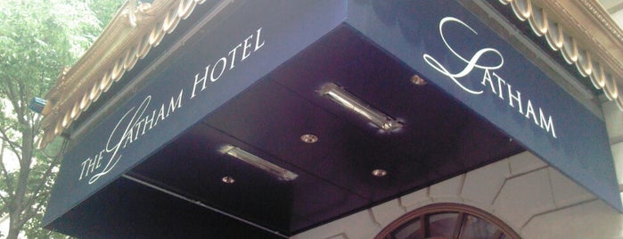 Latham Hotel is one of Locais curtidos por Jonne.