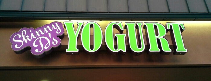 Skinny D's Yogurt is one of สถานที่ที่ Barry ถูกใจ.