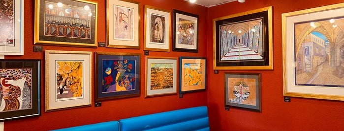 Fairouz Cafe & Gallery is one of The 15 Best Art Galleries in San Diego.