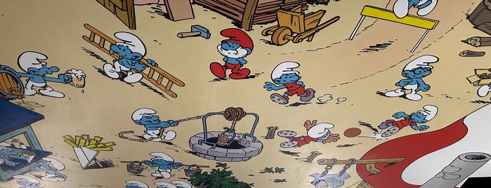 Smurfs Passage is one of Brussels.