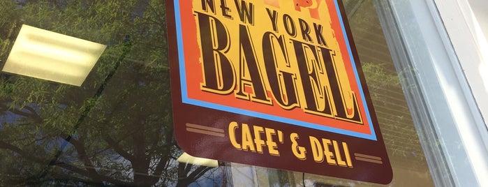 New York Bagel Café & Deli is one of Tempat yang Disukai Ya'akov.