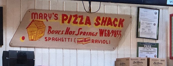 Mary's Pizza Shack is one of Sonoma.