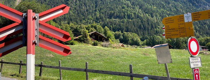 Bahnhof Burglauenen is one of MAC'ın Beğendiği Mekanlar.