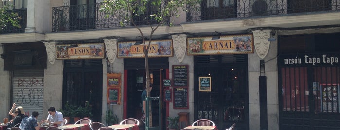 Mesón de Don Carnal is one of Tapeo.