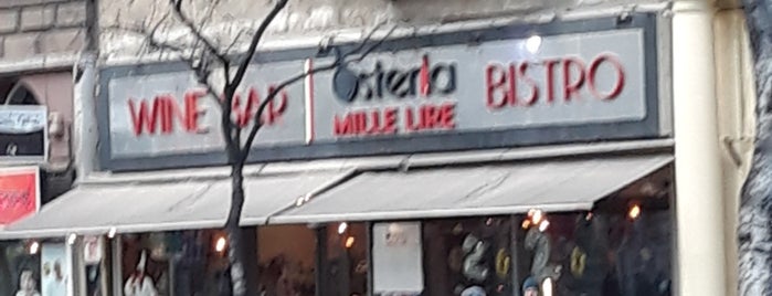 Osteria Mille Lire is one of italiano.