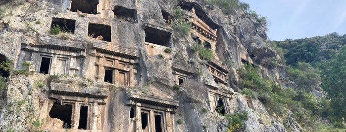 Amynthas Rock Tombs is one of Fethiye.