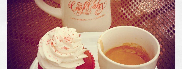 Crushcakes Cupcakery & Crushcafe is one of SB Coffee Shops.