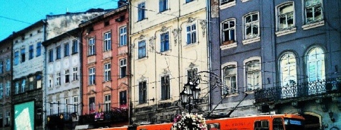 Площадь Рынок is one of just Lviv it.