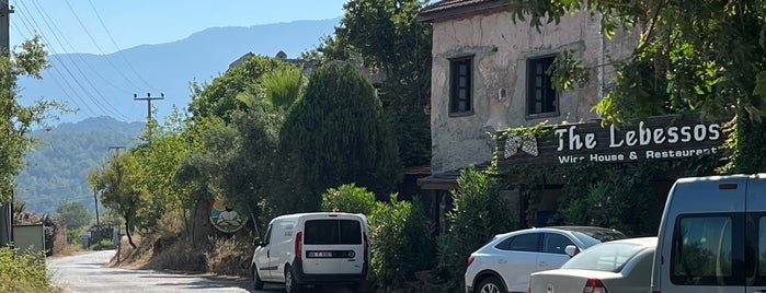The Lebessos Wine House is one of Şarap evleri.