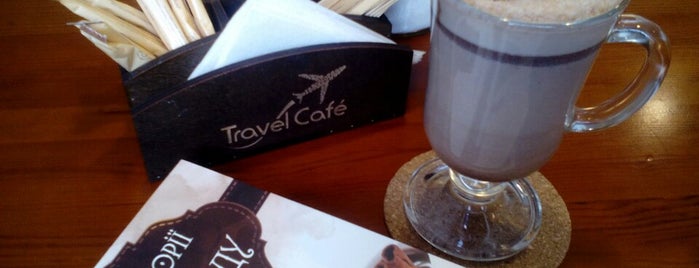 TRAVEL CAFE is one of Locais salvos de Lena.