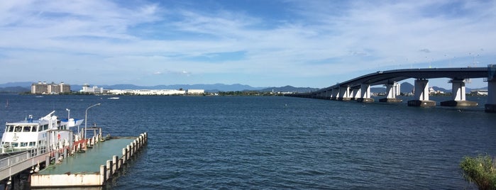 道の駅 びわ湖大橋米プラザ is one of 道の駅.