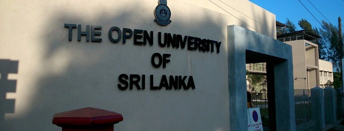 Open University of Sri Lanka is one of Lugares favoritos de Josh.
