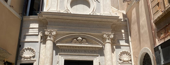 Chiesa di Santa Barbara is one of Rome.