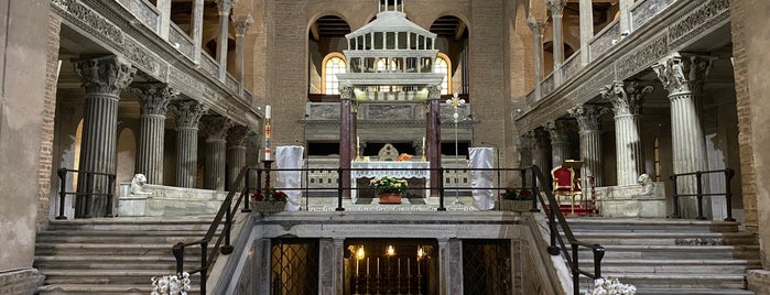 Basilica di San Lorenzo fuori le mura is one of Rome / Roma.