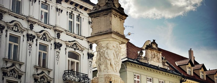 Main Square is one of Bratislava.