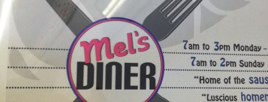 Mel's Diner is one of สถานที่ที่ Jessica ถูกใจ.