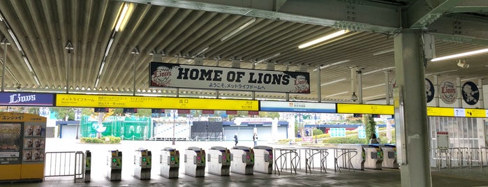 Seibukyūjō-mae Station is one of ライオンズ.