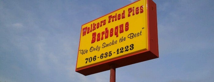 Walker's BbQ And Fried Pies is one of North Georgia Eats.