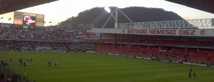 Estadio Nemesio Diez is one of Mexico Soccer Stadiums.