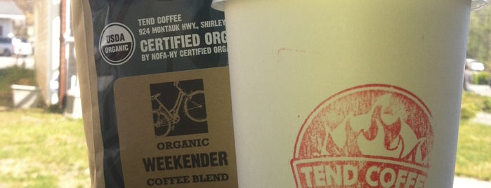 Tend Coffee is one of Done.