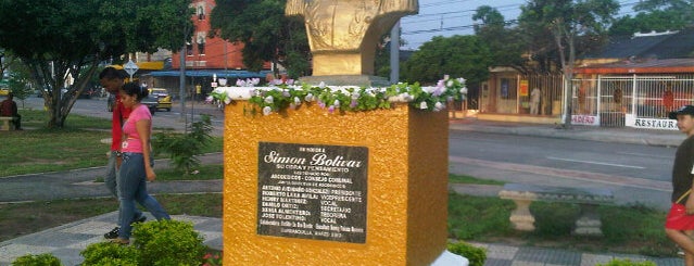 Parque Bulevar Simón Bolívar is one of Barranquilla, Colombia #4sqCities.