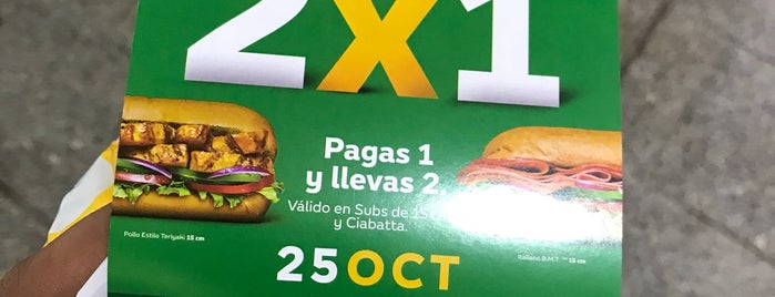 Subway is one of barranquilla.