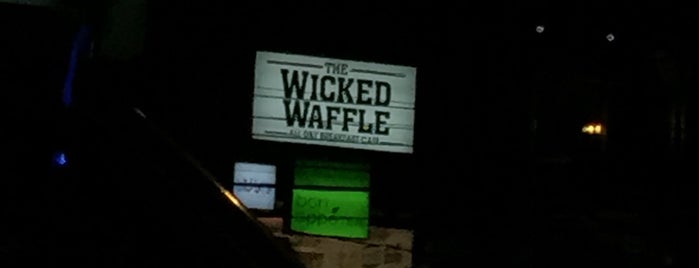 The Wicked Waffle All-Day Breakfast Cafe is one of Foooooood 🍴.