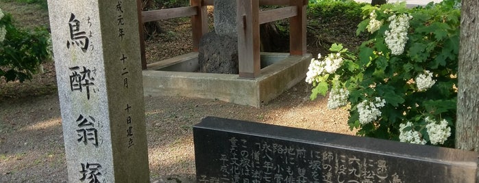 鳥酔翁塚 is one of 群馬.