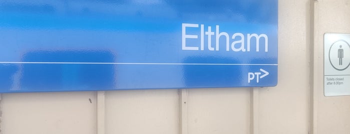 Eltham Station is one of Melbourne Train Network.