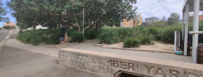 Convict Lumber Yard is one of NSW Historic Sites.