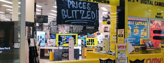 JB Hi-Fi is one of Present shopping.