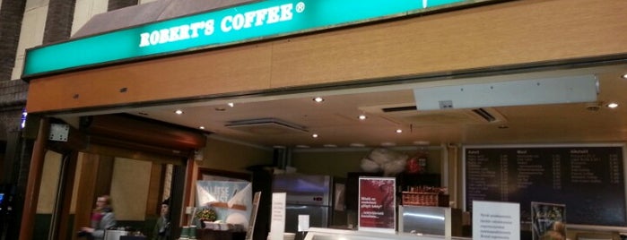 Robert's Coffee is one of Minna’s Liked Places.
