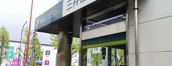 神戸市内の三井住友銀行