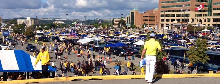WVU Blue Lot is one of WVU Sites.