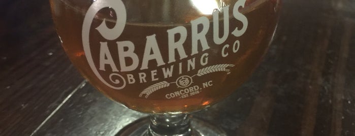 Cabarrus Brewing Co. is one of Mark'ın Beğendiği Mekanlar.