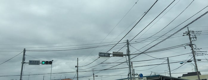 栗の沢北交差点 is one of 昭島、福生、羽村、あきる野、日の出、瑞穂.