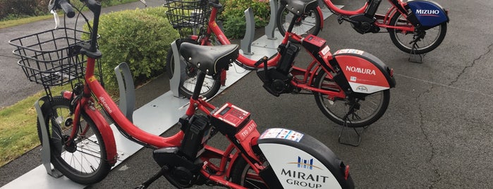 江東区臨海部コミュニティサイクル H1-27.パレットタウン乗船場 is one of 🚲  江東区臨海部コミュニティサイクル.