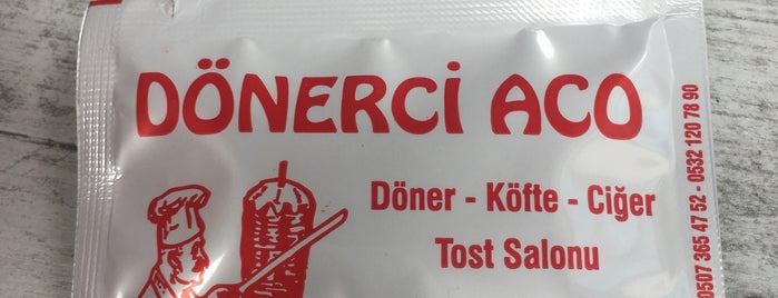 Dönerci Aco is one of Lugares guardados de Emre.