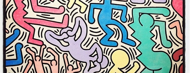 Murales di Keith Haring "Tuttomondo" is one of ProZ.com 2014 conference in Pisa, Italy.