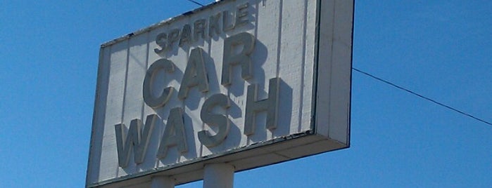 Sparkle Car Wash is one of Locais curtidos por David.