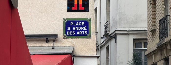Place Saint-André-des-Arts is one of My favorites for Places.