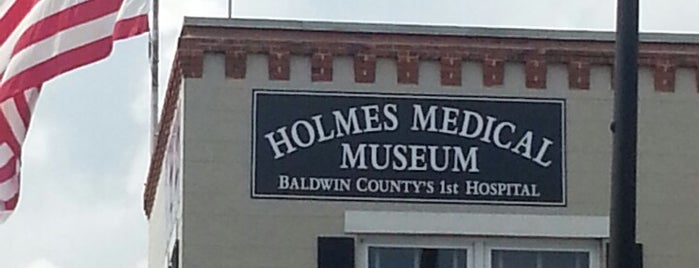 Holmes Medical Museum is one of Gulf Shores Vacation.
