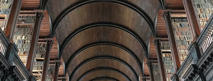 Trinity College Old Library & The Book of Kells Exhibition is one of Libraries Around the World.